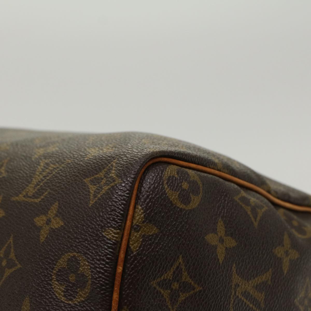 LOUIS VUITTON Monogram Speedy 35 Hand Bag M41524 LV Auth 47590