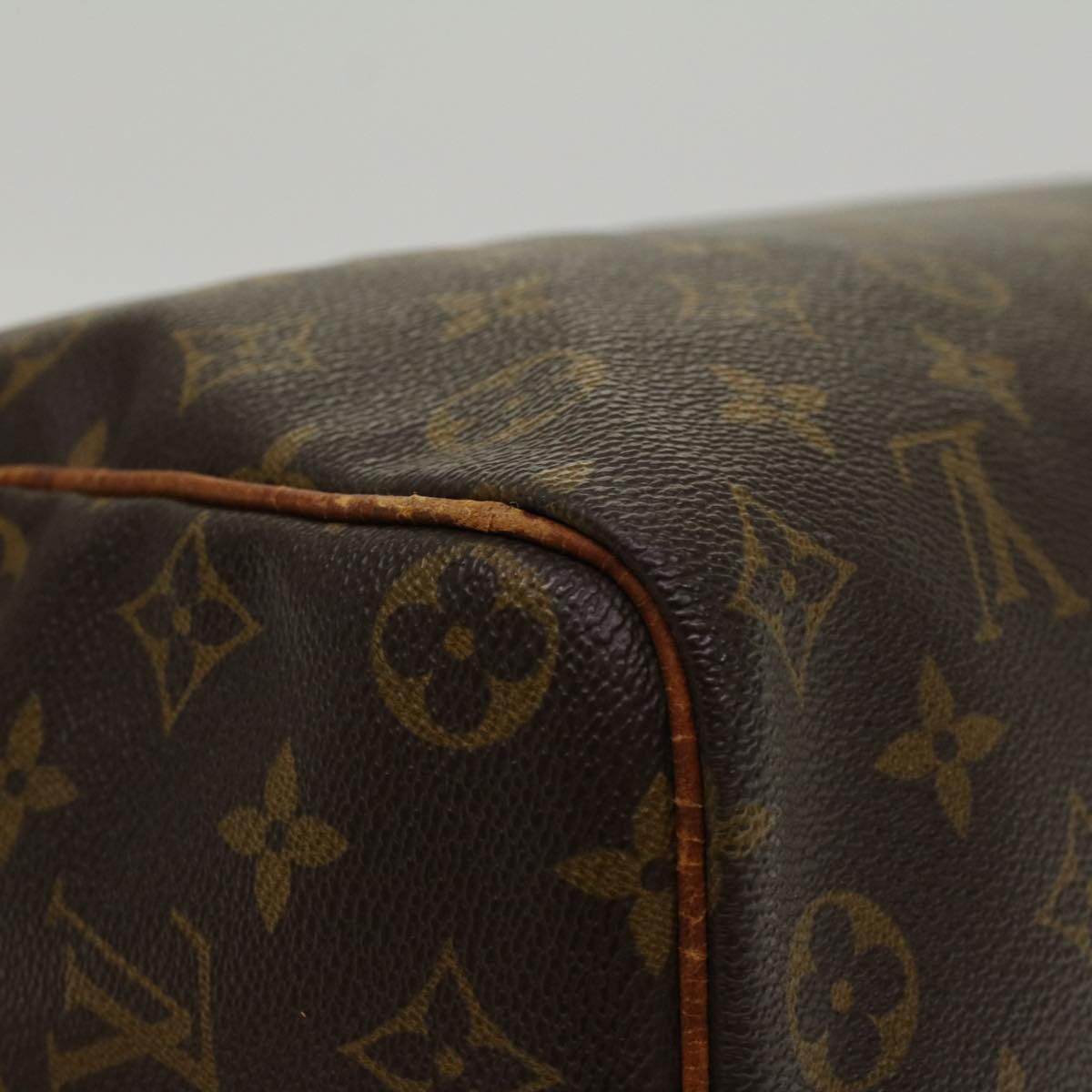 LOUIS VUITTON Monogram Speedy 35 Hand Bag M41524 LV Auth 47590