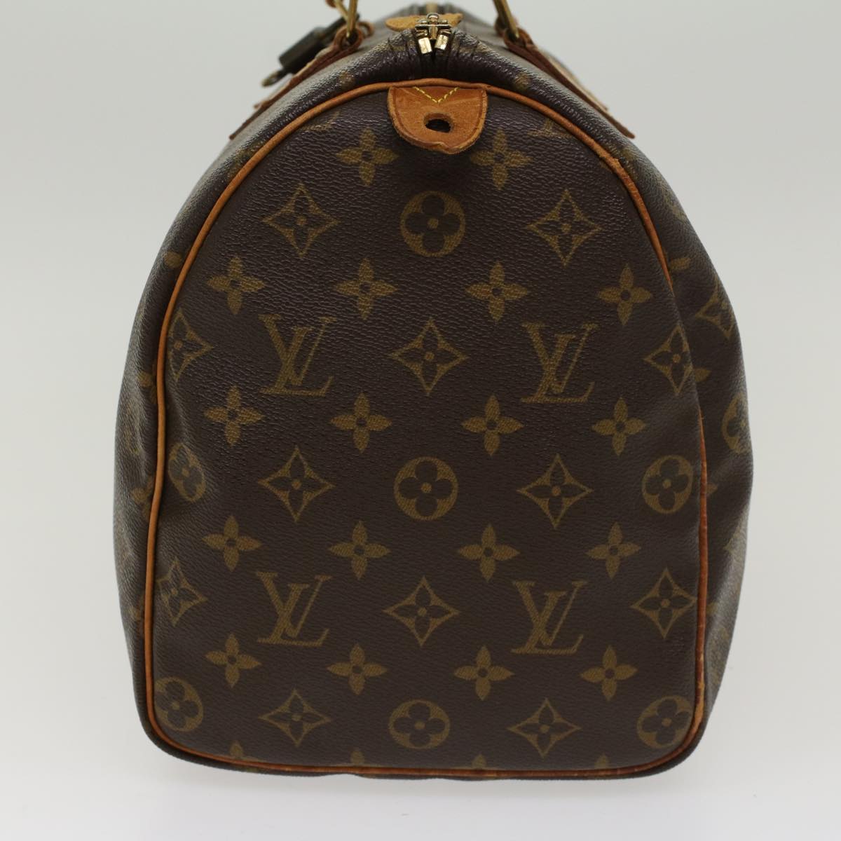 LOUIS VUITTON Monogram Speedy 35 Hand Bag M41524 LV Auth 47590