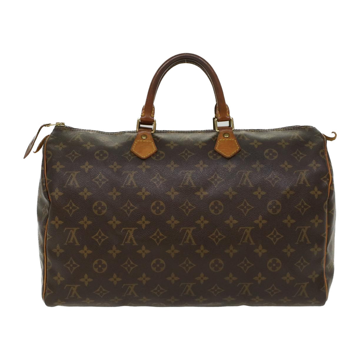 LOUIS VUITTON Monogram Speedy 40 Hand Bag M41522 LV Auth 47592