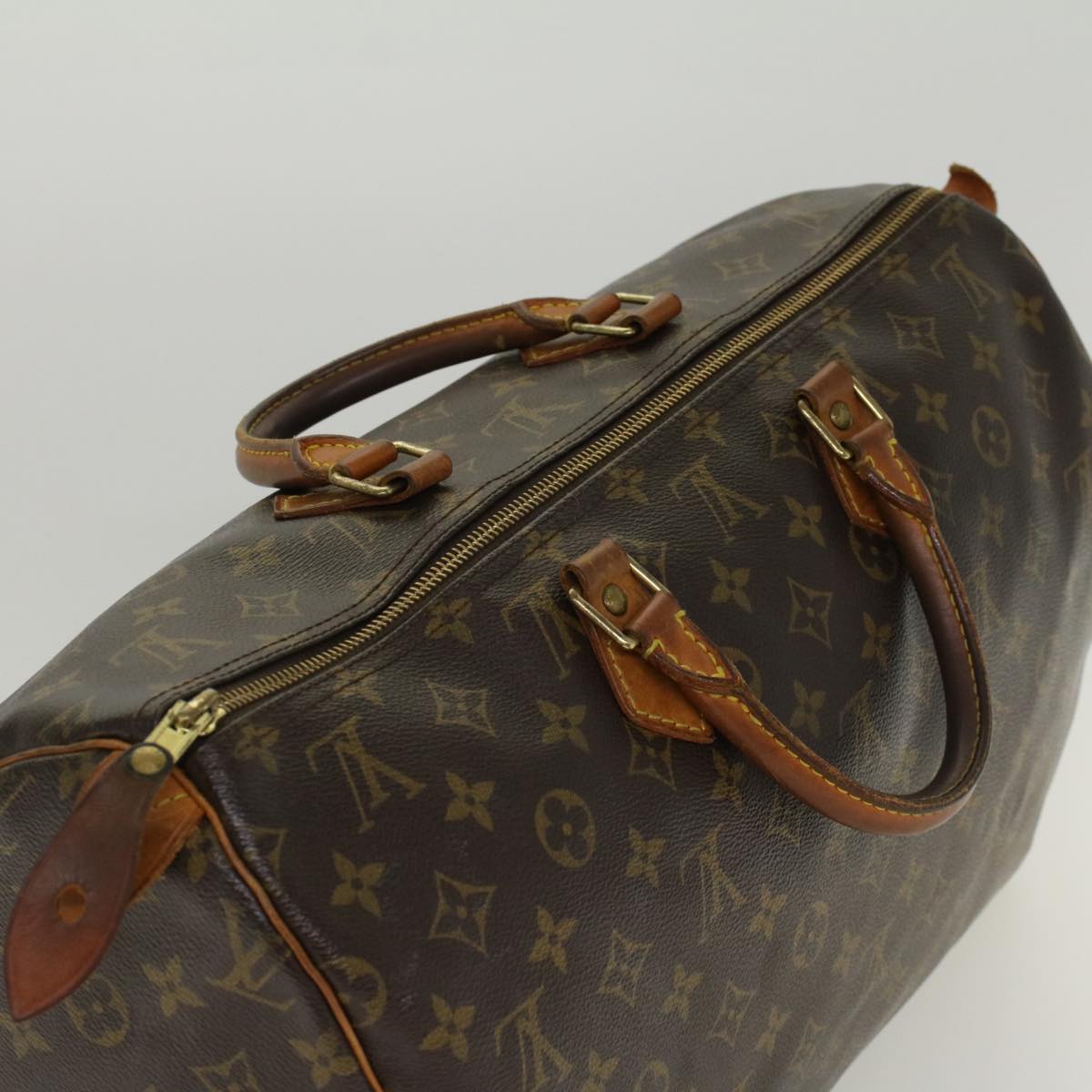 LOUIS VUITTON Monogram Speedy 40 Hand Bag M41522 LV Auth 47592