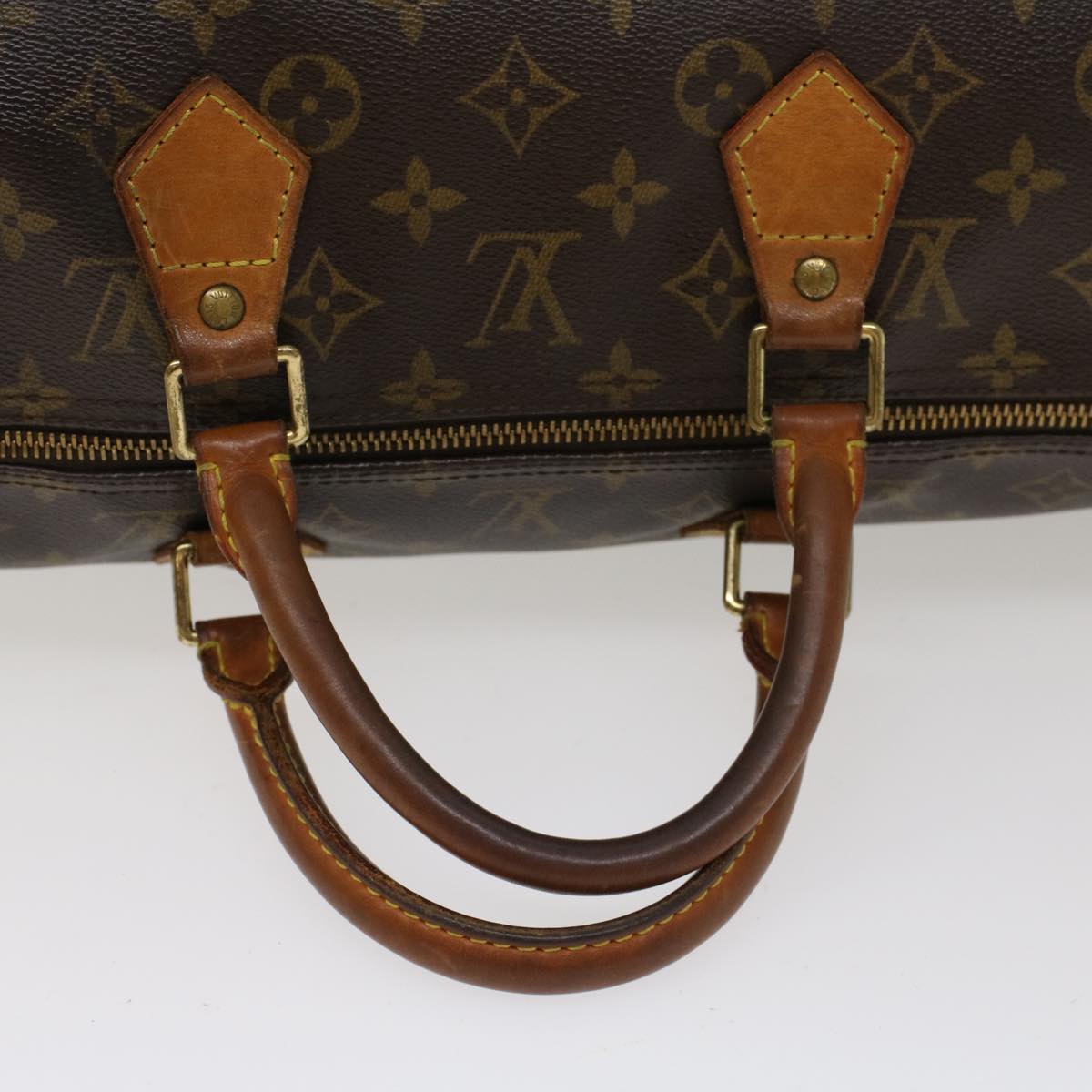 LOUIS VUITTON Monogram Speedy 40 Hand Bag M41522 LV Auth 47592