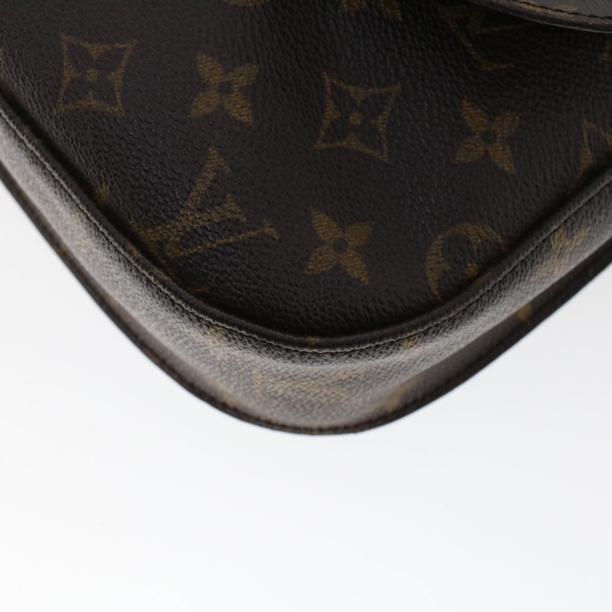 LOUIS VUITTON Monogram Saint Cloud GM Shoulder Bag M51242 LV Auth 47601