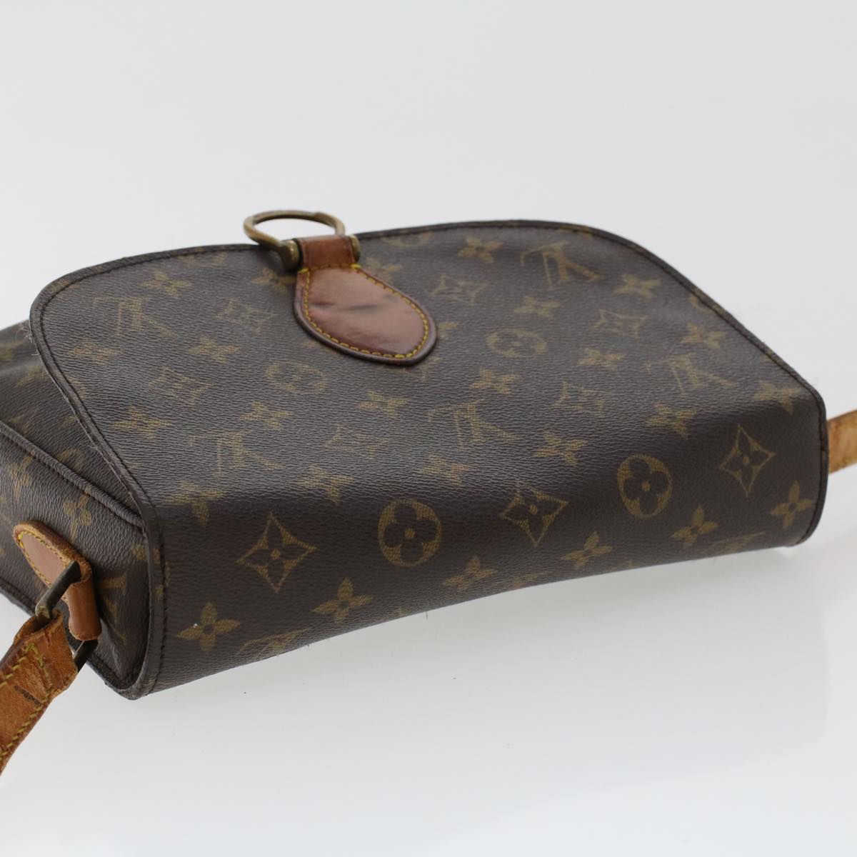 LOUIS VUITTON Monogram Saint Cloud GM Shoulder Bag M51242 LV Auth 47601