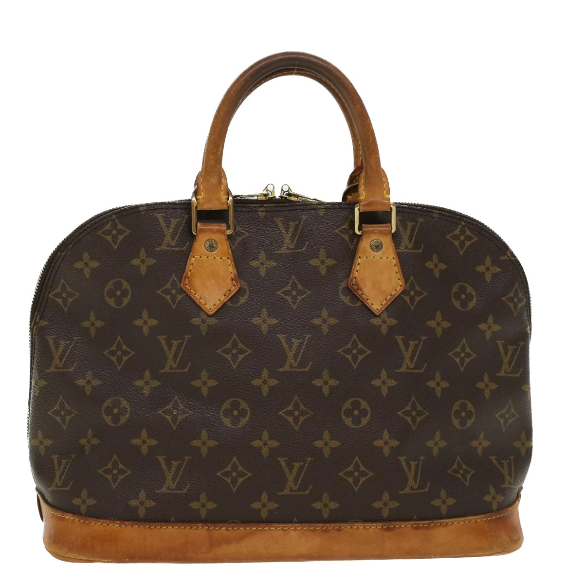 LOUIS VUITTON Monogram Alma Hand Bag M51130 LV Auth 47614