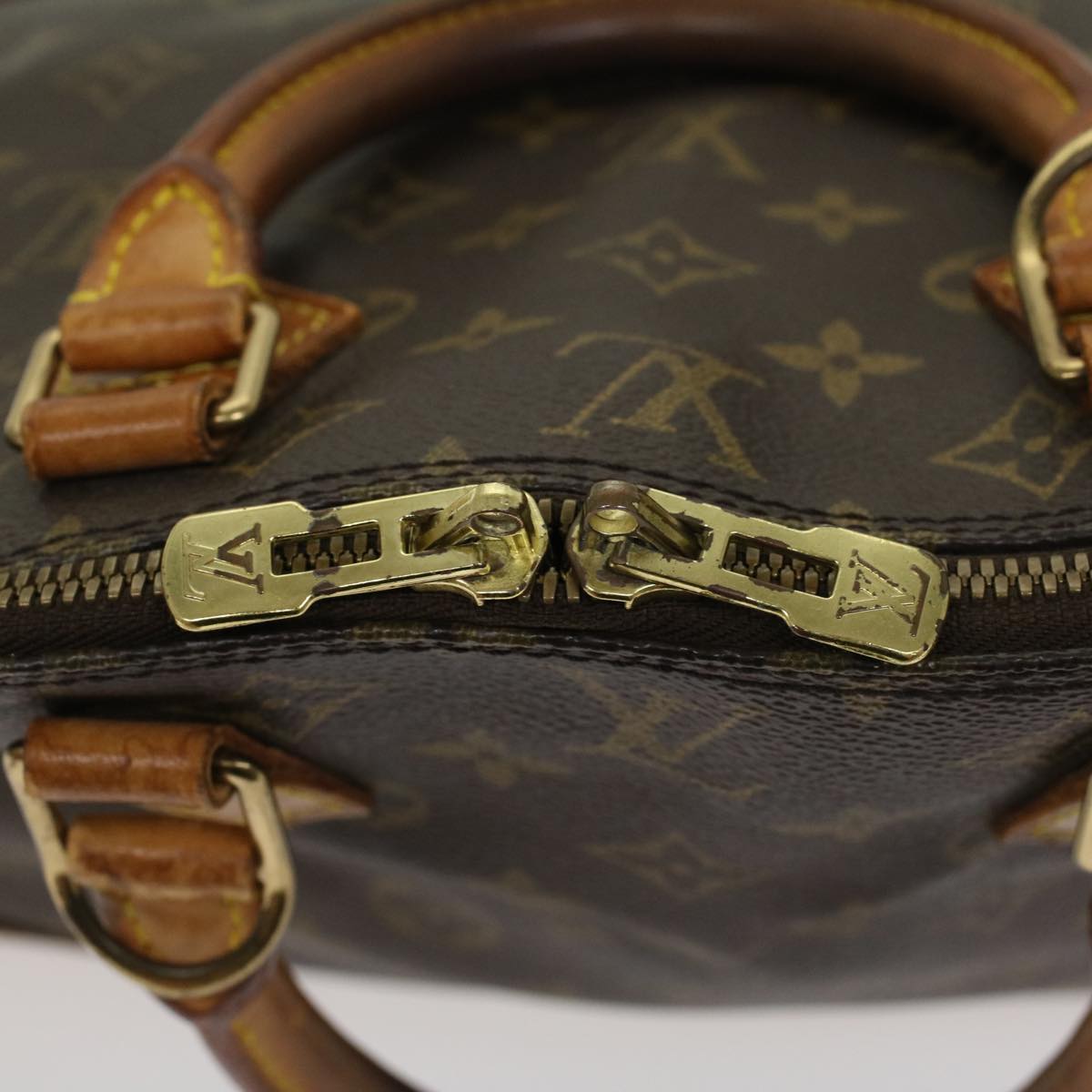 LOUIS VUITTON Monogram Alma Hand Bag M51130 LV Auth 47614