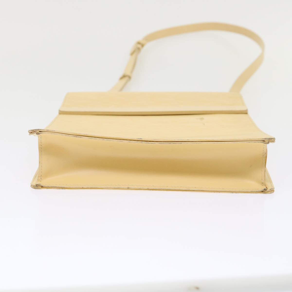 LOUIS VUITTON Epi Ramatuelle Shoulder Bag Cream Vanilla M5247A LV Auth 47633