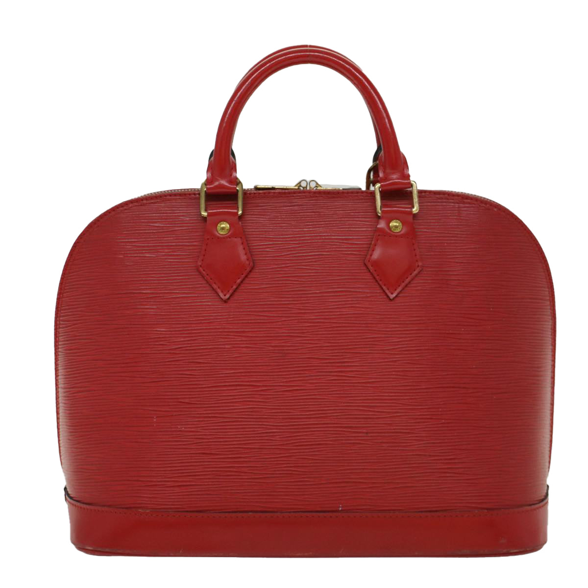 LOUIS VUITTON Epi Alma Hand Bag Castilian Red M52147 LV Auth 47641 - 0