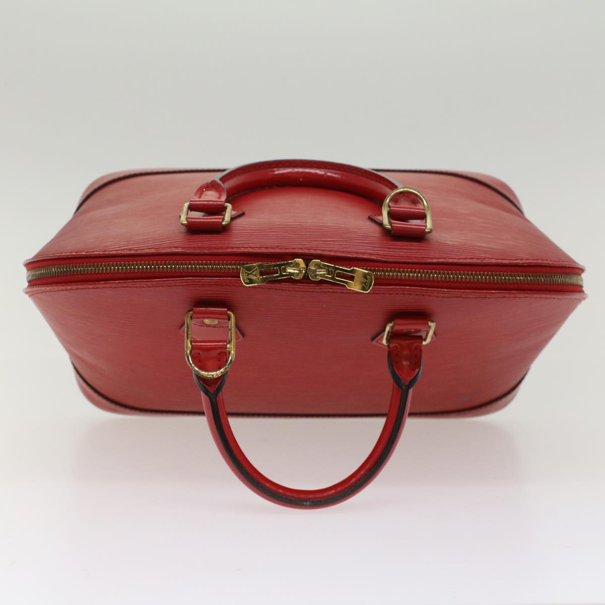 LOUIS VUITTON Epi Alma Hand Bag Castilian Red M52147 LV Auth 47641