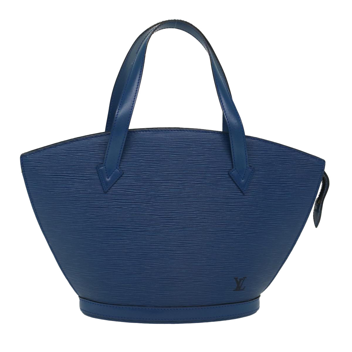 LOUIS VUITTON Epi Saint Jacques Hand Bag Blue M52265 LV Auth 47705