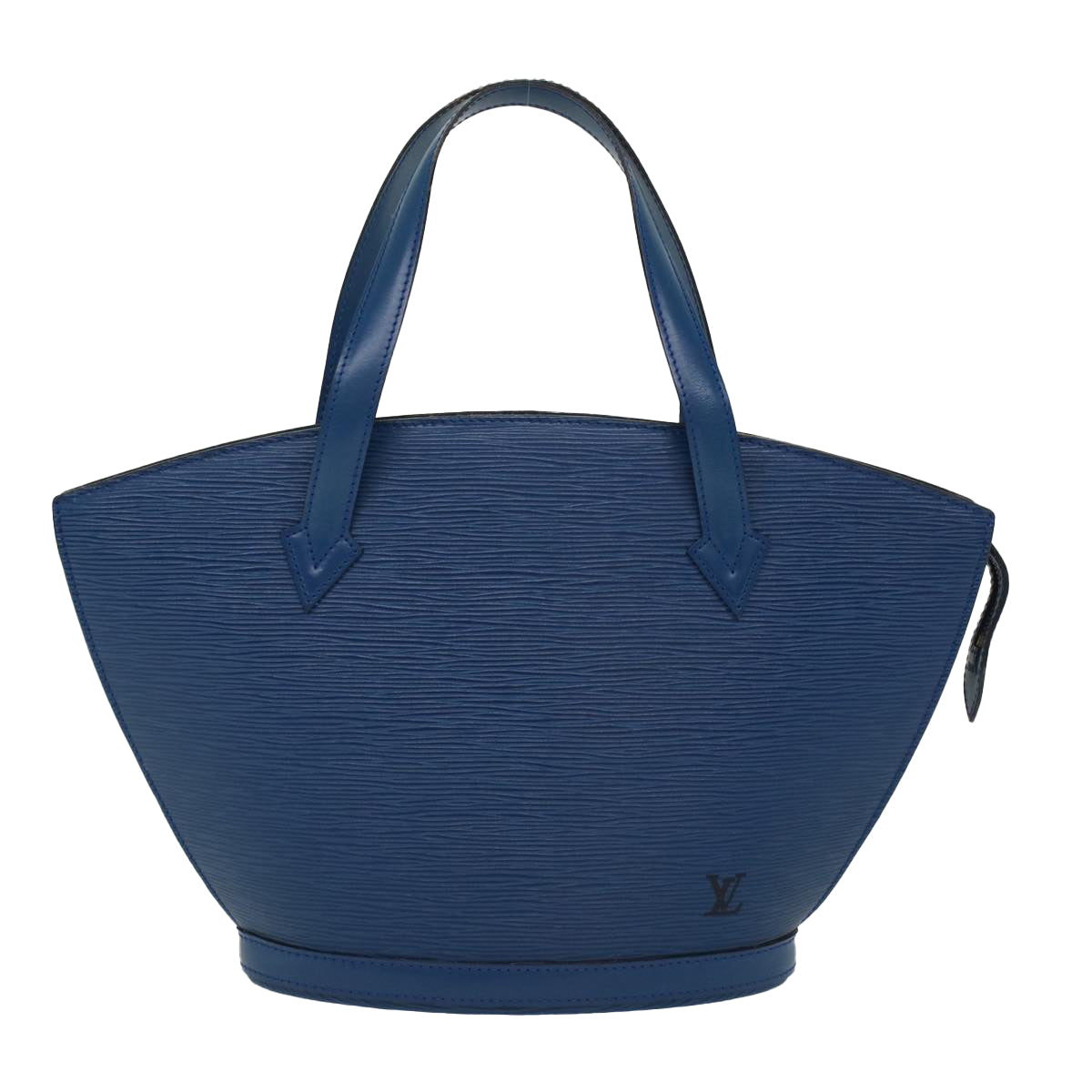 LOUIS VUITTON Epi Saint Jacques Hand Bag Blue M52265 LV Auth 47705