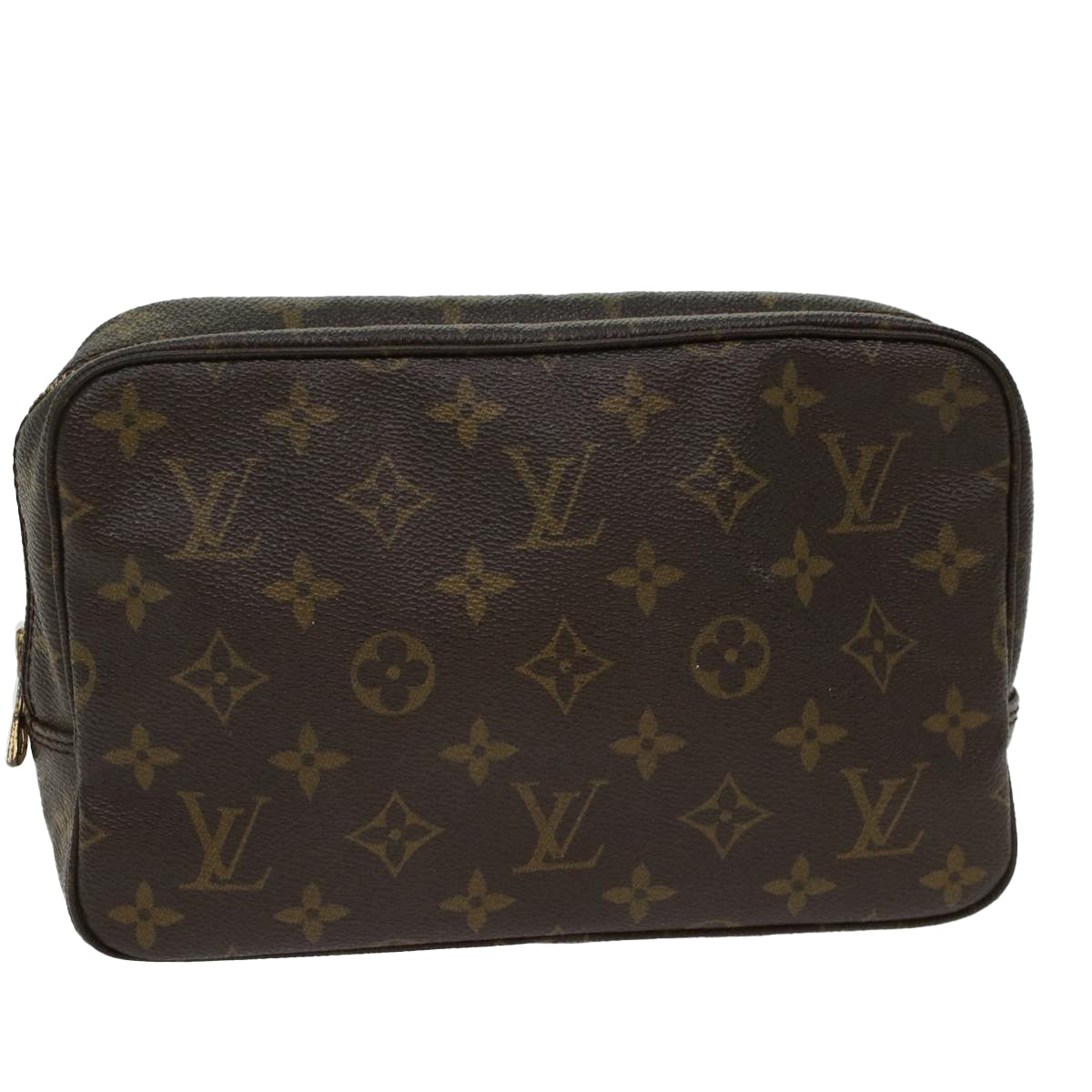 LOUIS VUITTON Monogram Trousse Toilette 23 Clutch Bag M47524 LV Auth 47729