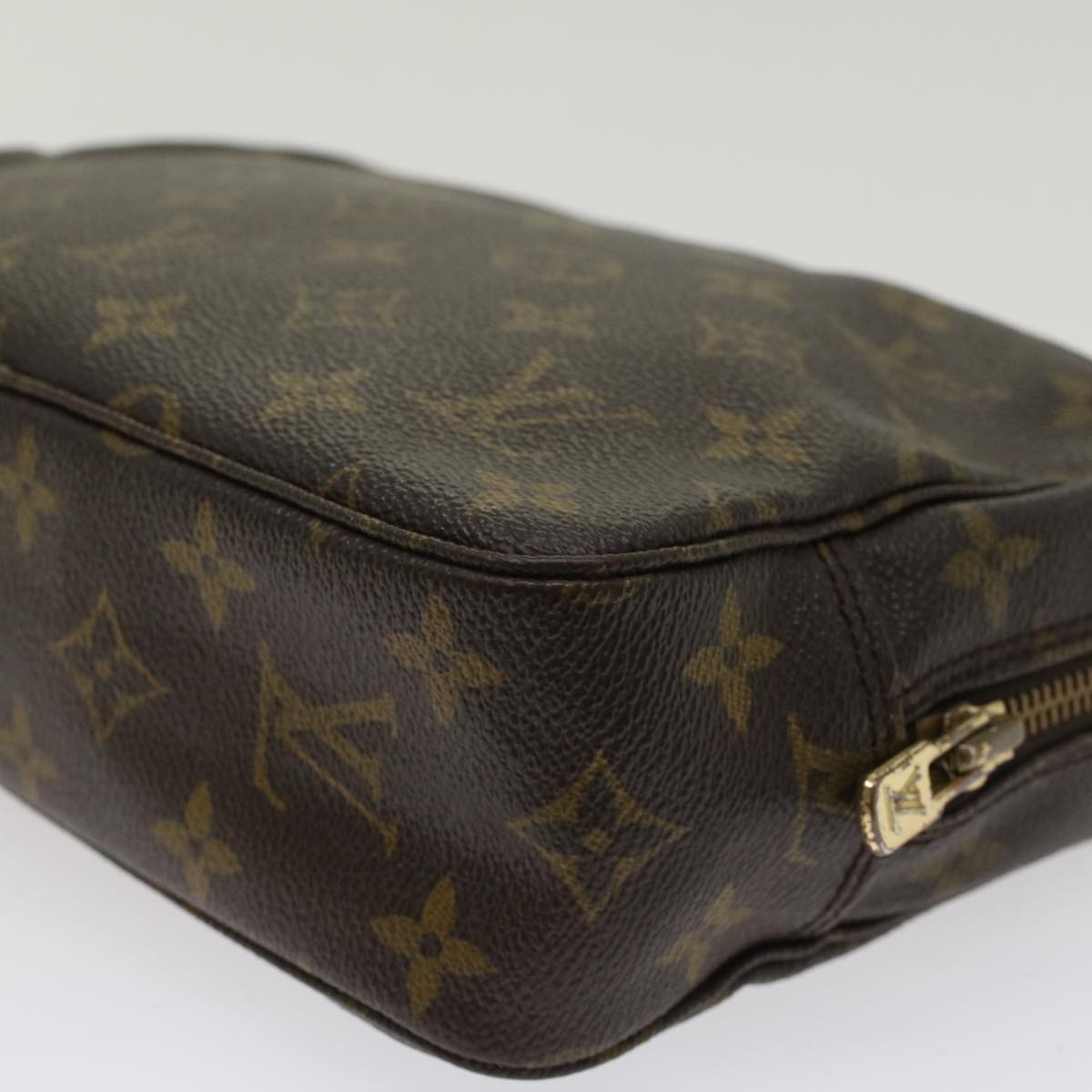 LOUIS VUITTON Monogram Trousse Toilette 23 Clutch Bag M47524 LV Auth 47729