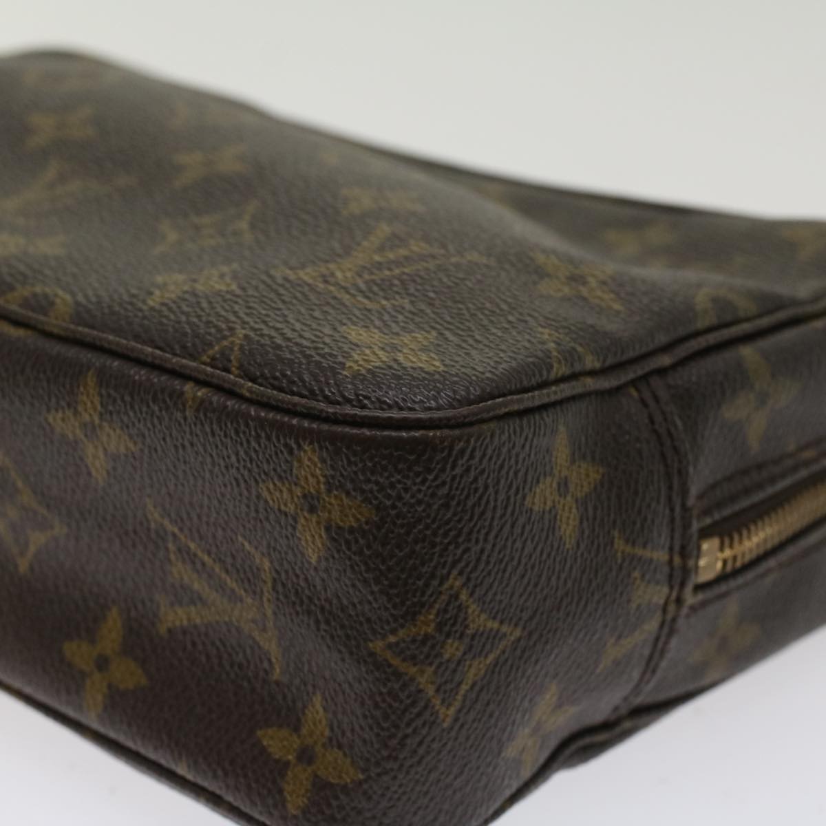 LOUIS VUITTON Monogram Trousse Toilette 23 Clutch Bag M47524 LV Auth 47729