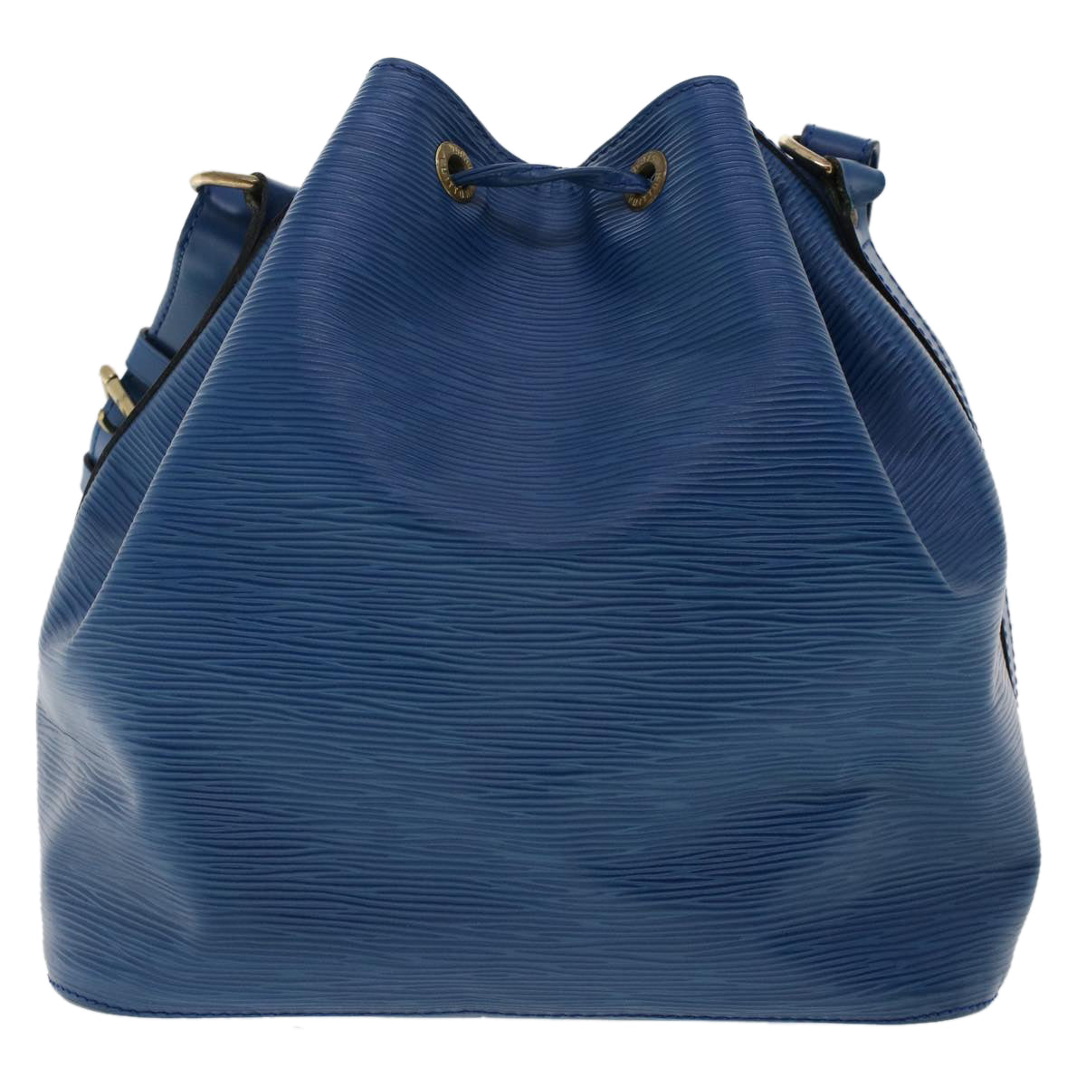 LOUIS VUITTON Epi Petit Noe Shoulder Bag Blue M44105 LV Auth 47742