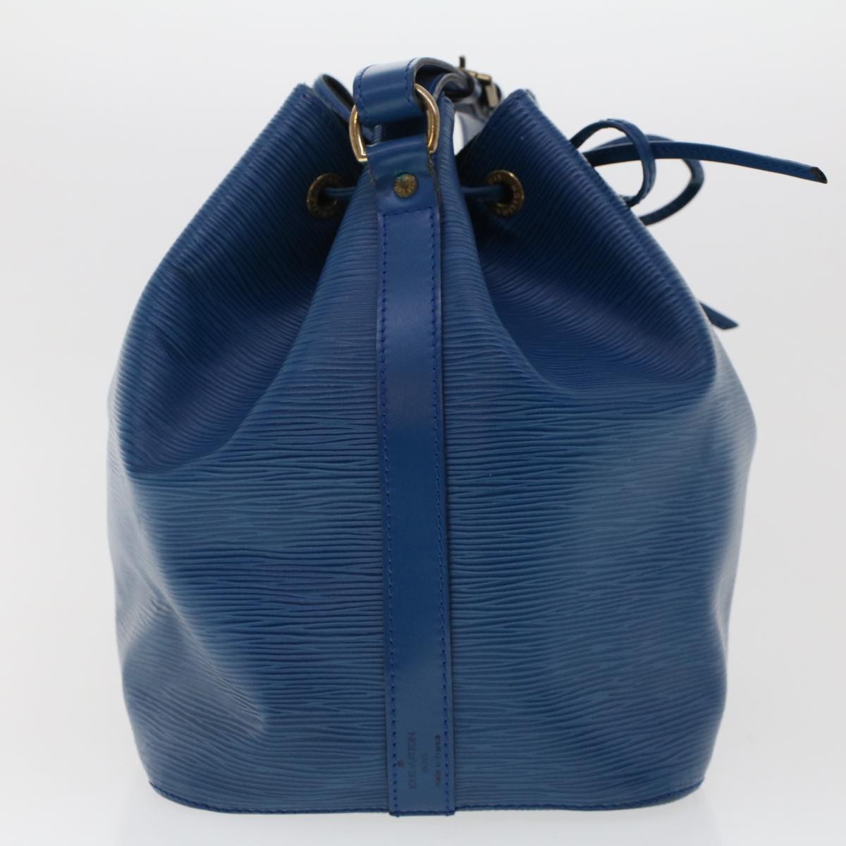 LOUIS VUITTON Epi Petit Noe Shoulder Bag Blue M44105 LV Auth 47742