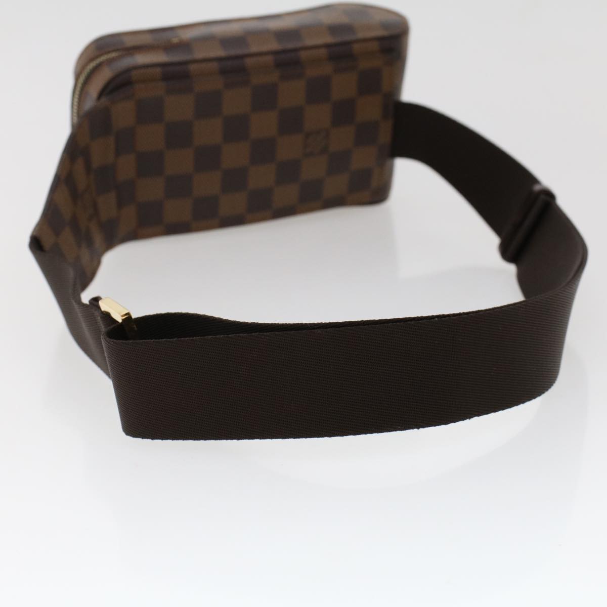 LOUIS VUITTON Damier Ebene Geronimos Shoulder Bag N51994 LV Auth 47763