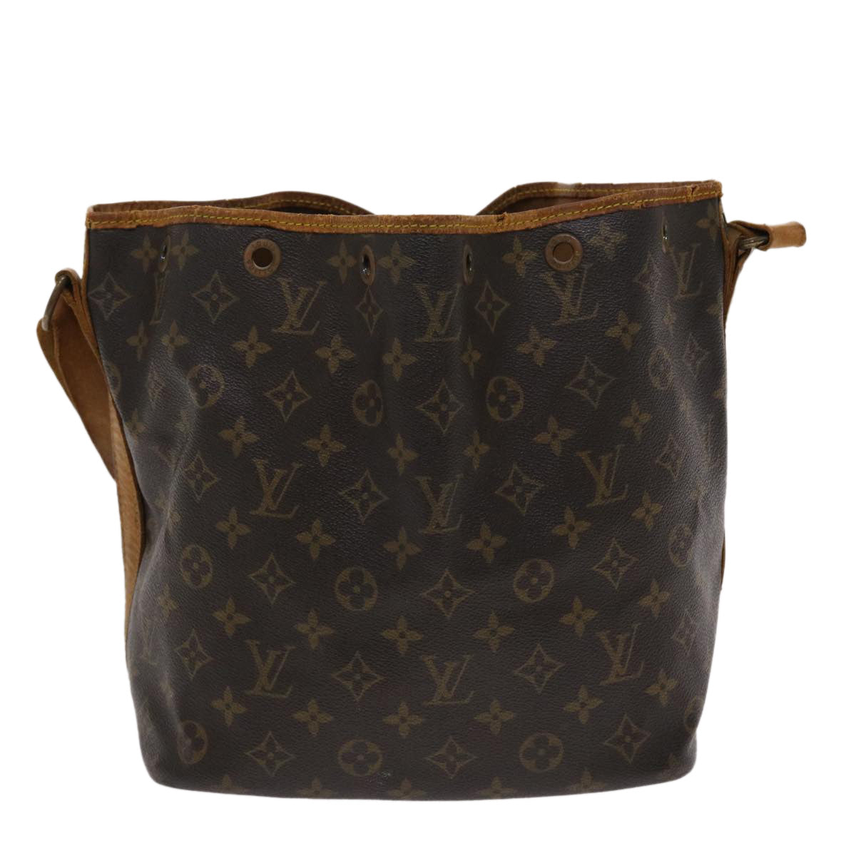 LOUIS VUITTON Monogram Petit Noe Shoulder Bag M42226 LV Auth 47779 - 0