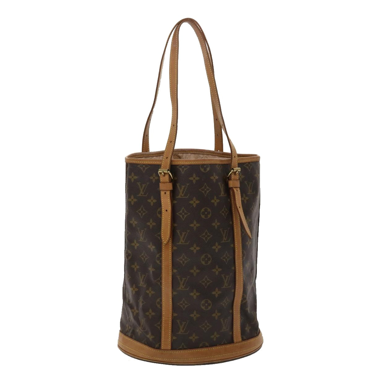 LOUIS VUITTON Monogram Bucket GM Shoulder Bag M42236 LV Auth 47780