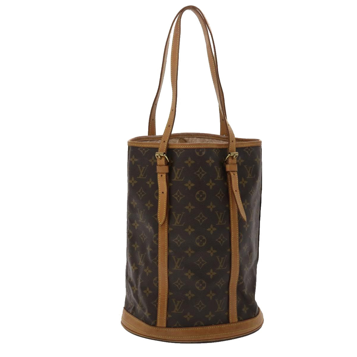 LOUIS VUITTON Monogram Bucket GM Shoulder Bag M42236 LV Auth 47780