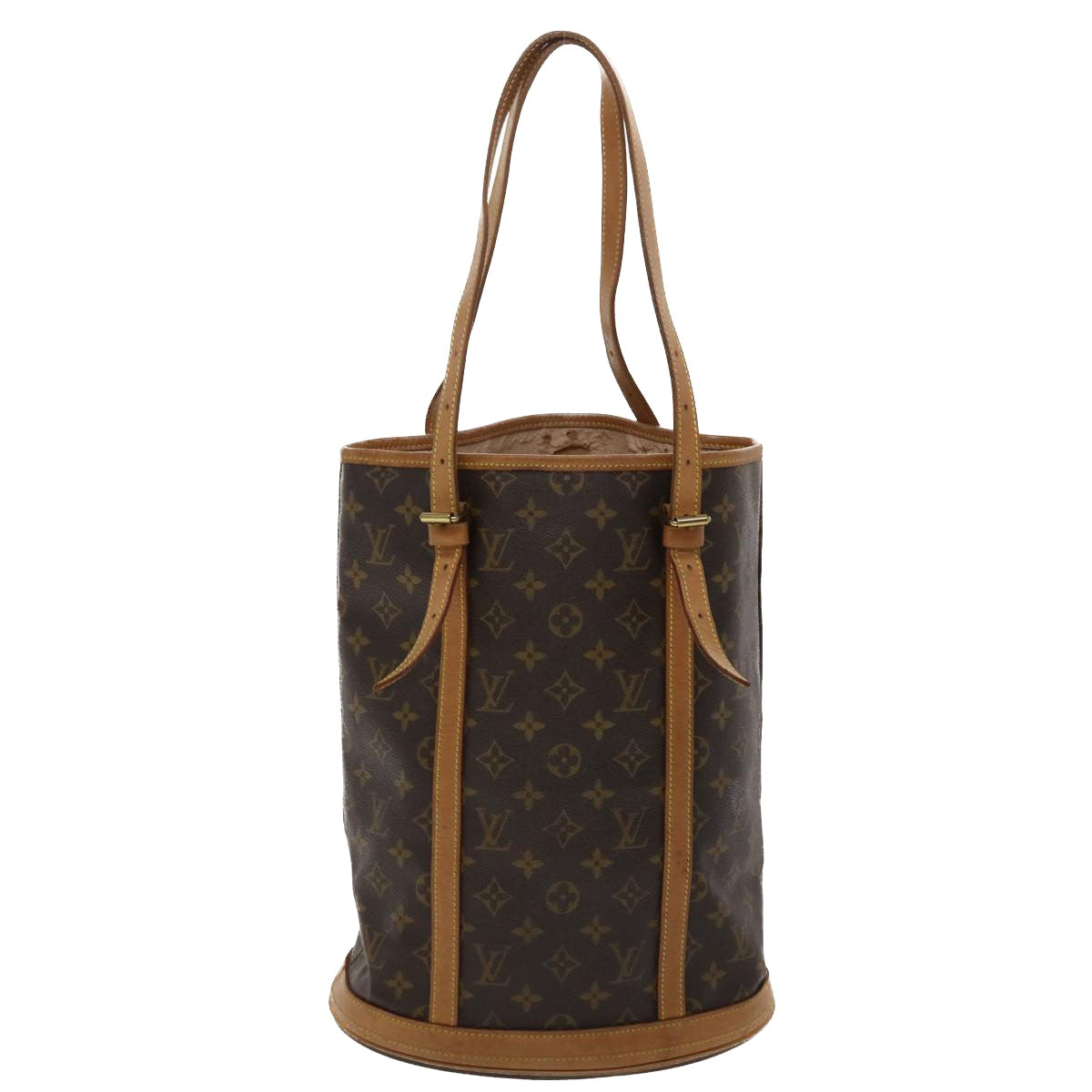 LOUIS VUITTON Monogram Bucket GM Shoulder Bag M42236 LV Auth 47780