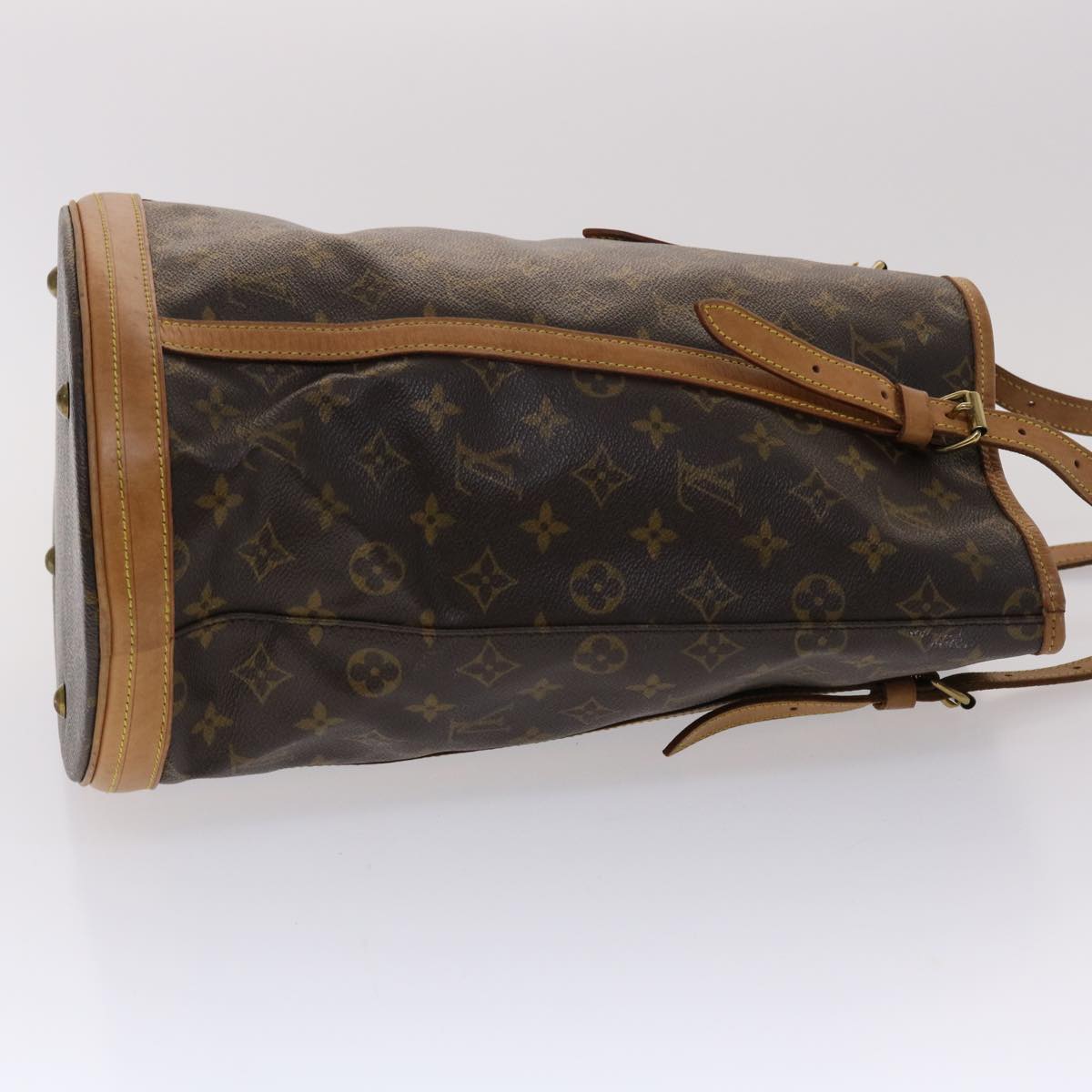 LOUIS VUITTON Monogram Bucket GM Shoulder Bag M42236 LV Auth 47780