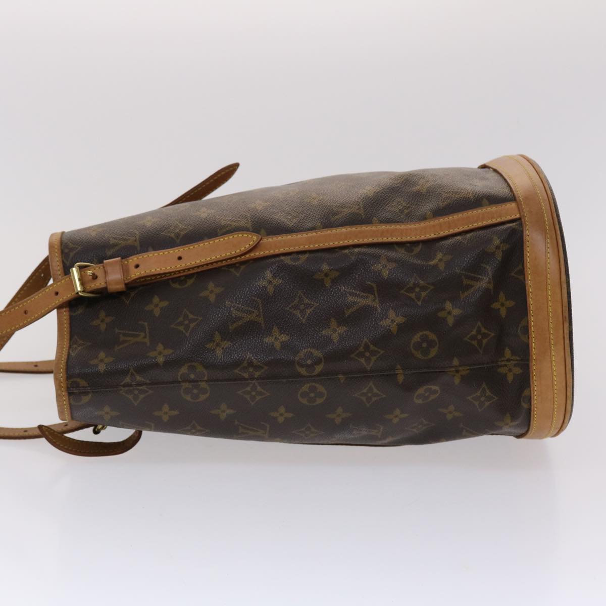 LOUIS VUITTON Monogram Bucket GM Shoulder Bag M42236 LV Auth 47780