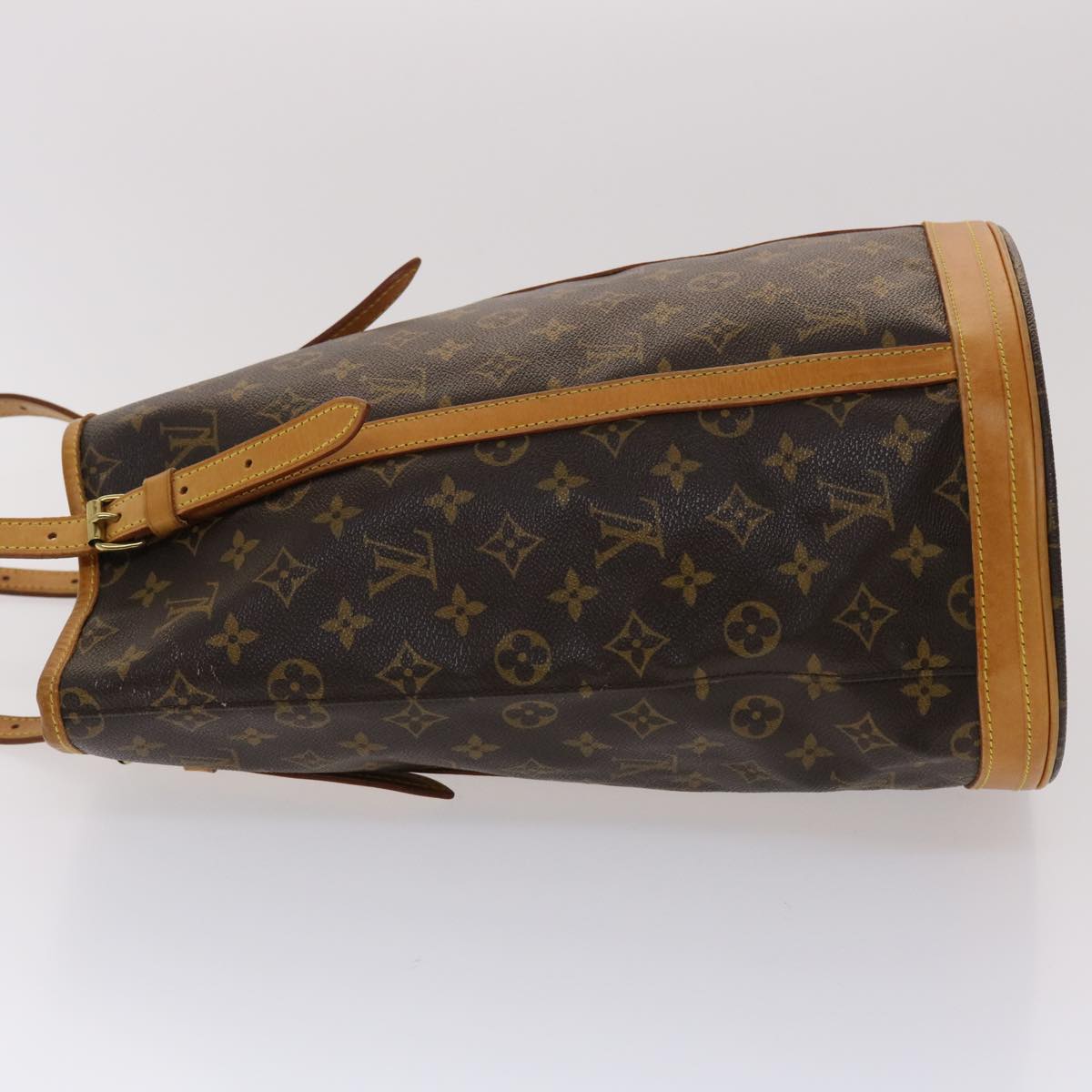 LOUIS VUITTON Monogram Bucket GM Shoulder Bag M42236 LV Auth 47781