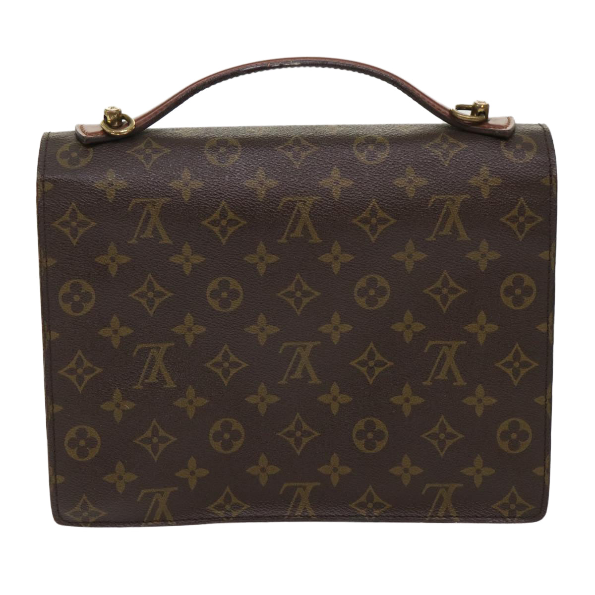 LOUIS VUITTON Monogram Monceau 28 Hand Bag 2way M51185 LV Auth 47818 - 0