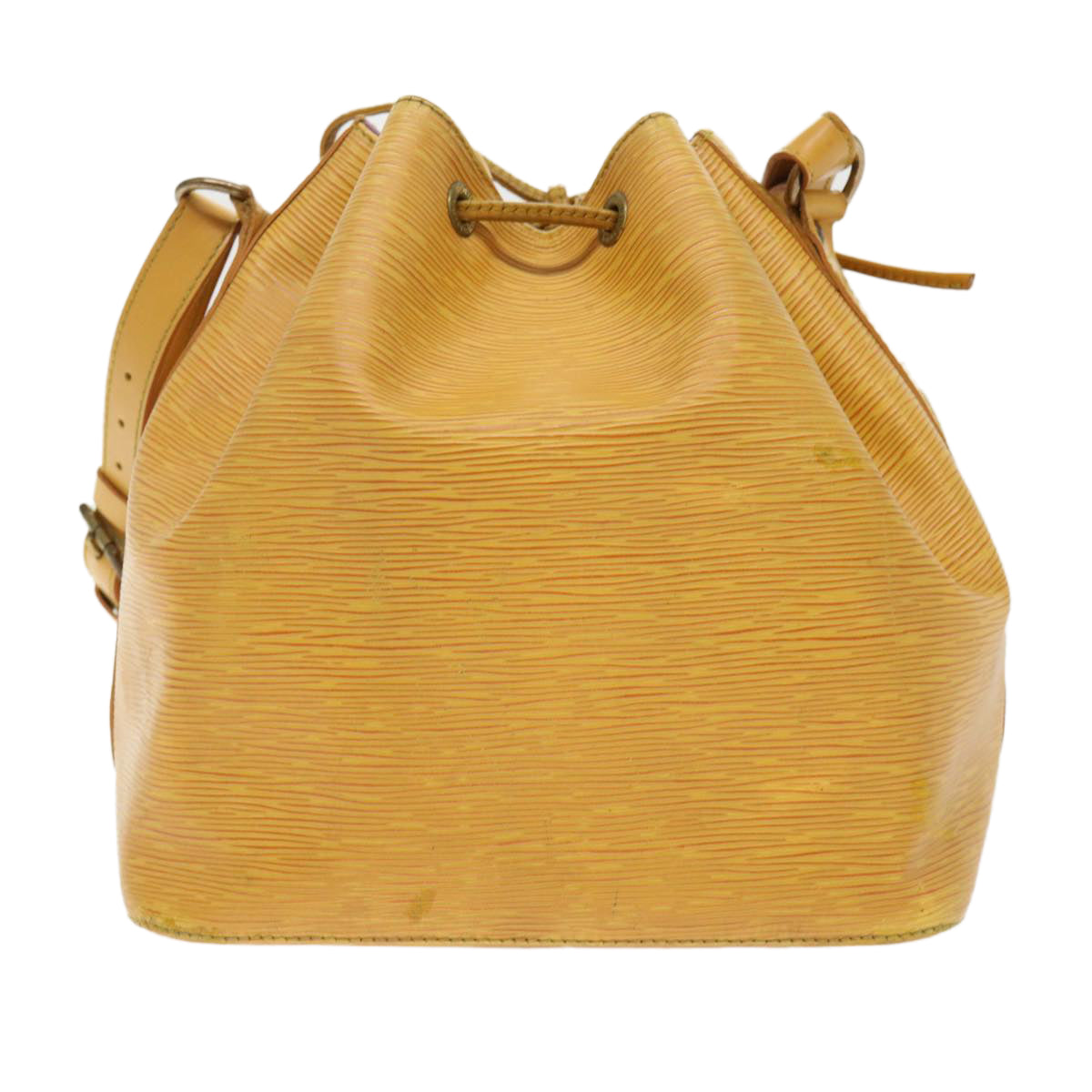 LOUIS VUITTON Epi Petit Noe Shoulder Bag Tassili Yellow M44109 LV Auth 47833 - 0