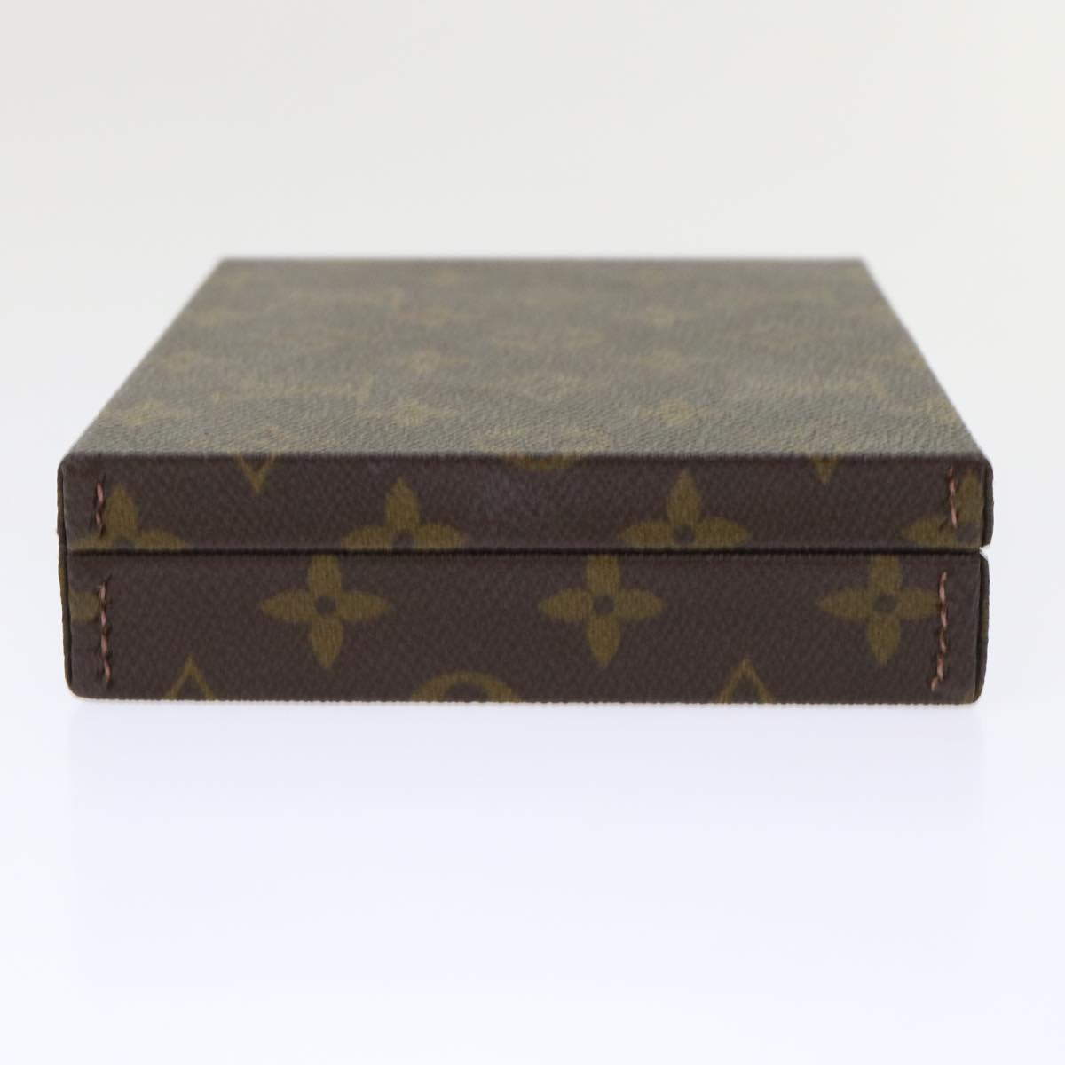 LOUIS VUITTON Monogram Boite Bijou PM Accessory Case M47324 LV Auth 47841