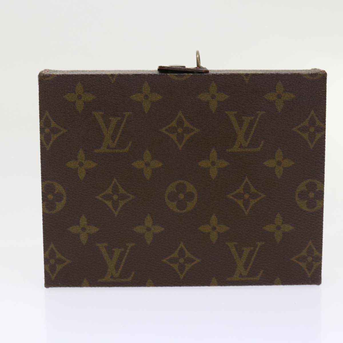 LOUIS VUITTON Monogram Boite Bijou PM Accessory Case M47324 LV Auth 47841