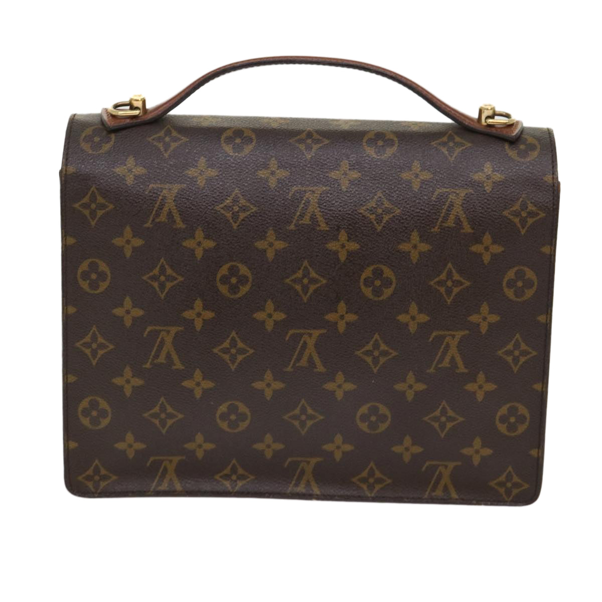 LOUIS VUITTON Monogram Monceau 28 Hand Bag 2way M51185 LV Auth 47882 - 0