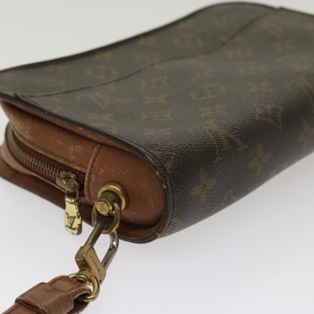 LOUIS VUITTON Monogram Orsay Clutch Bag M51790 LV Auth 47884