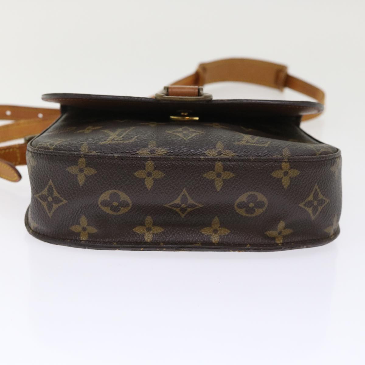 LOUIS VUITTON Monogram Saint Cloud MM Shoulder Bag M51243 LV Auth 47887