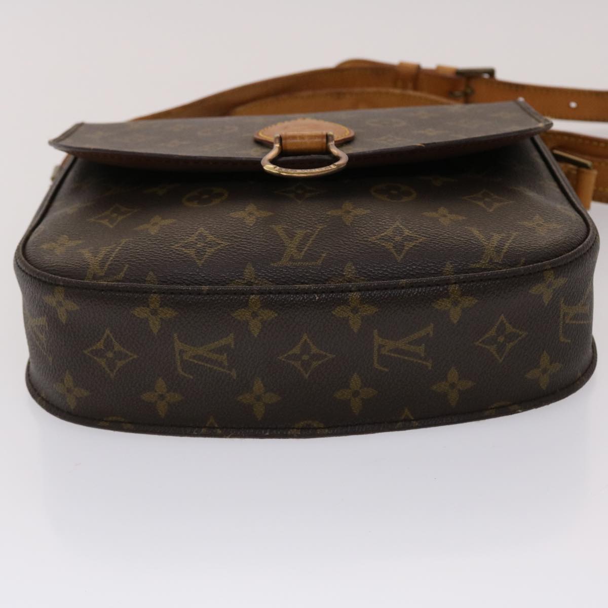 LOUIS VUITTON Monogram Saint Cloud GM Shoulder Bag M51242 LV Auth 47889