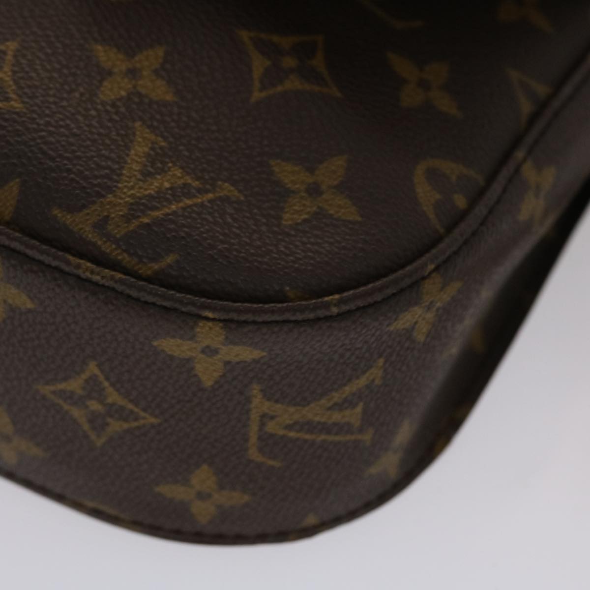 LOUIS VUITTON Monogram Saint Cloud GM Shoulder Bag M51242 LV Auth 47890