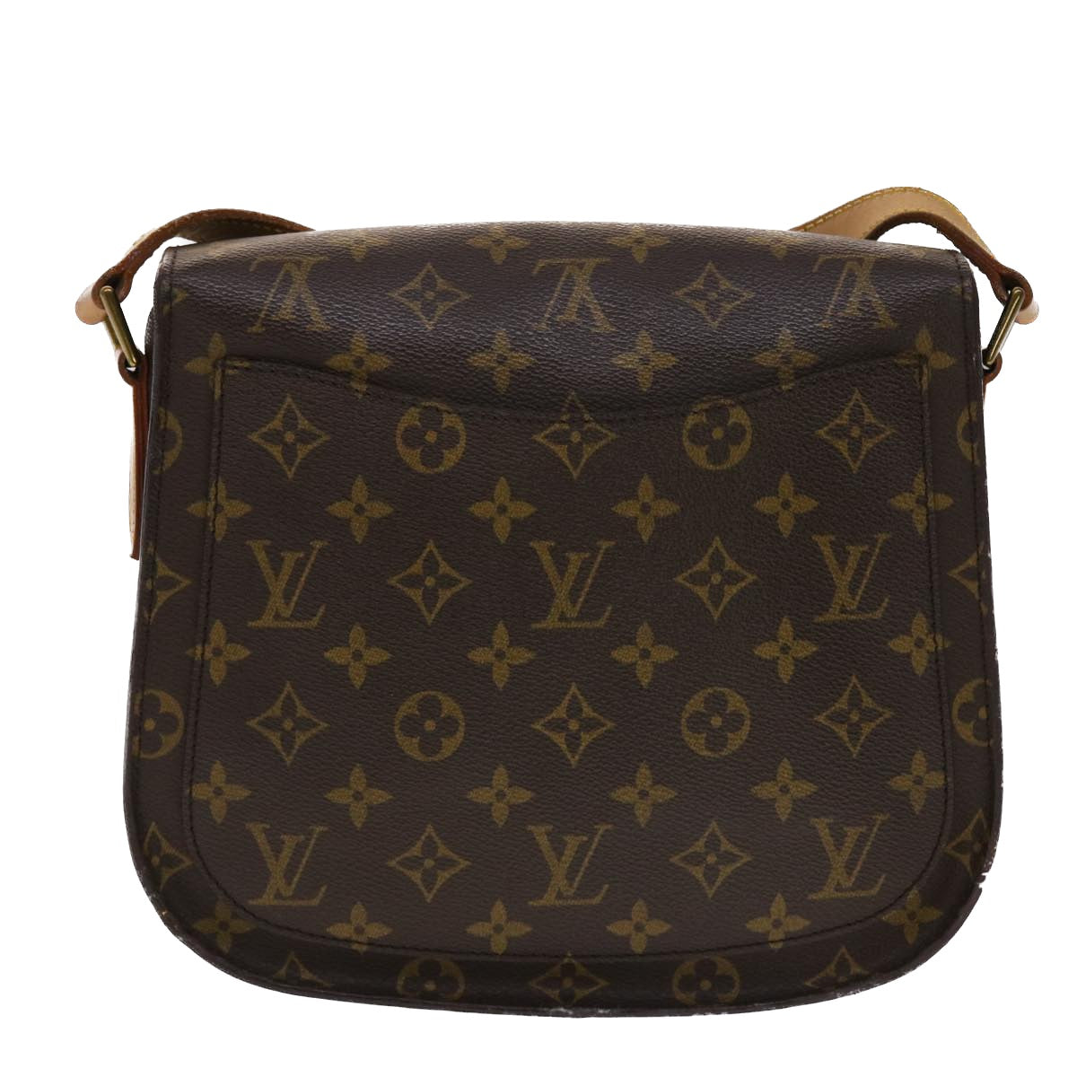 LOUIS VUITTON Monogram Saint Cloud GM Shoulder Bag M51242 LV Auth 47890