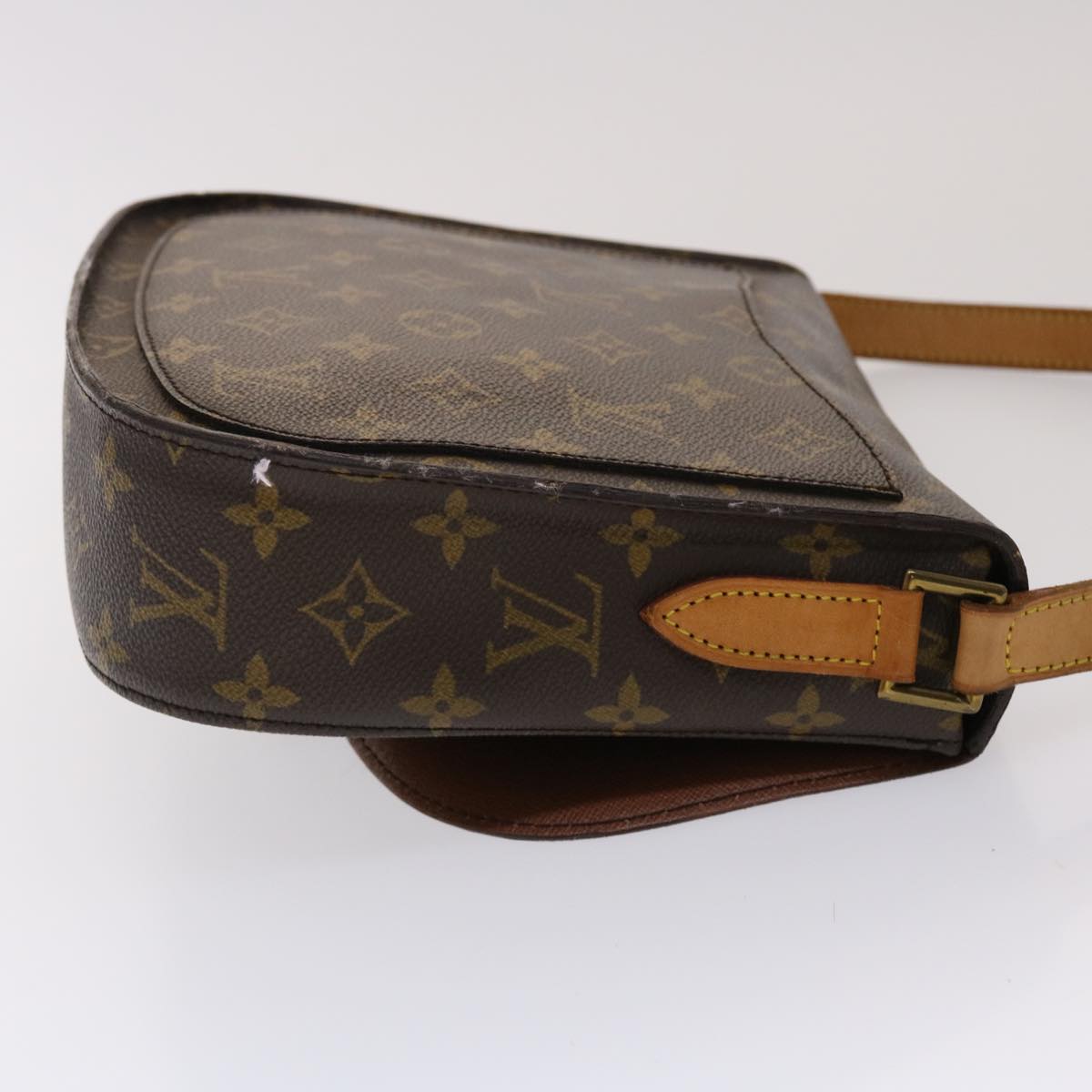 LOUIS VUITTON Monogram Saint Cloud GM Shoulder Bag M51242 LV Auth 47890