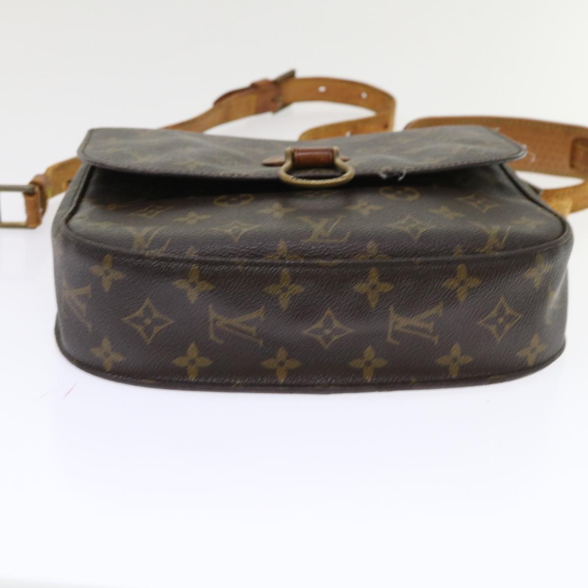 LOUIS VUITTON Monogram Saint Cloud GM Shoulder Bag M51242 LV Auth 47891