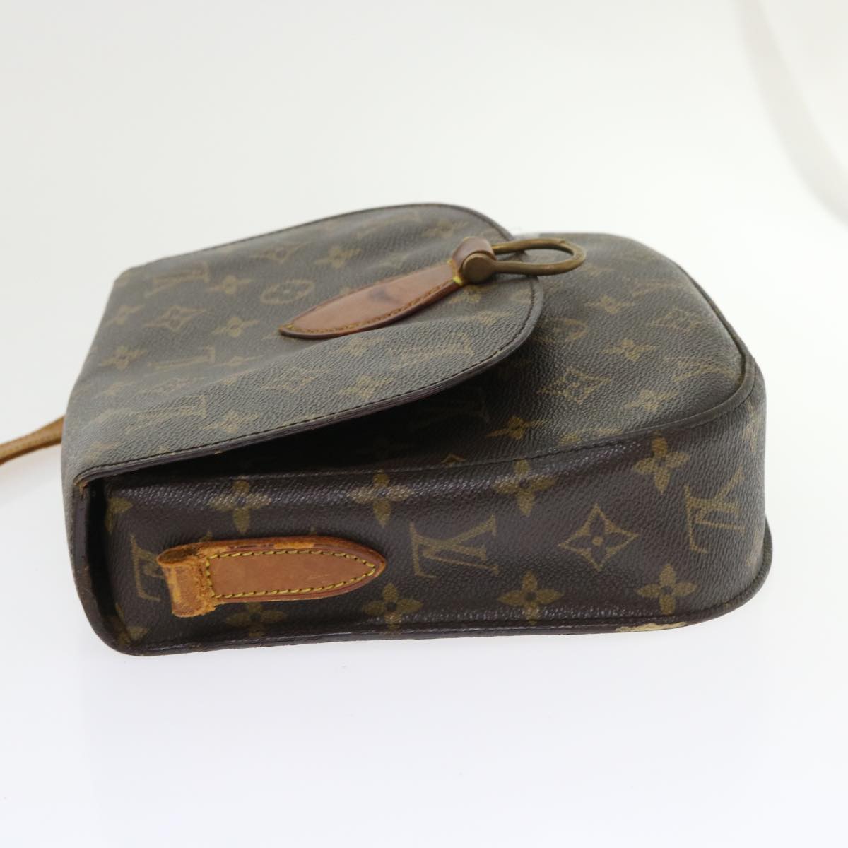 LOUIS VUITTON Monogram Saint Cloud GM Shoulder Bag M51242 LV Auth 47891