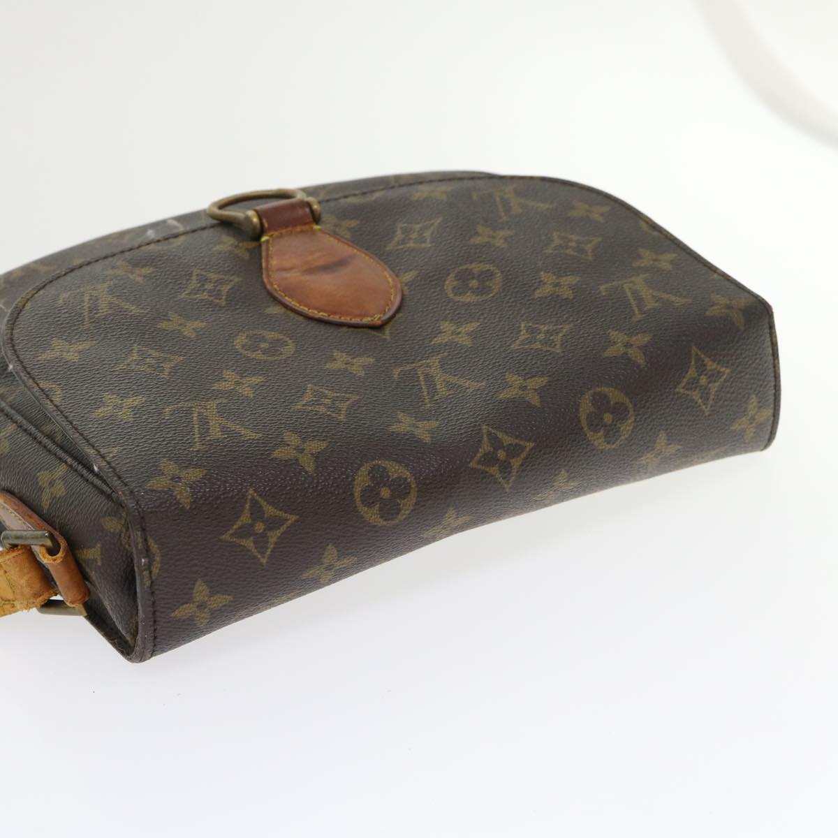 LOUIS VUITTON Monogram Saint Cloud GM Shoulder Bag M51242 LV Auth 47891