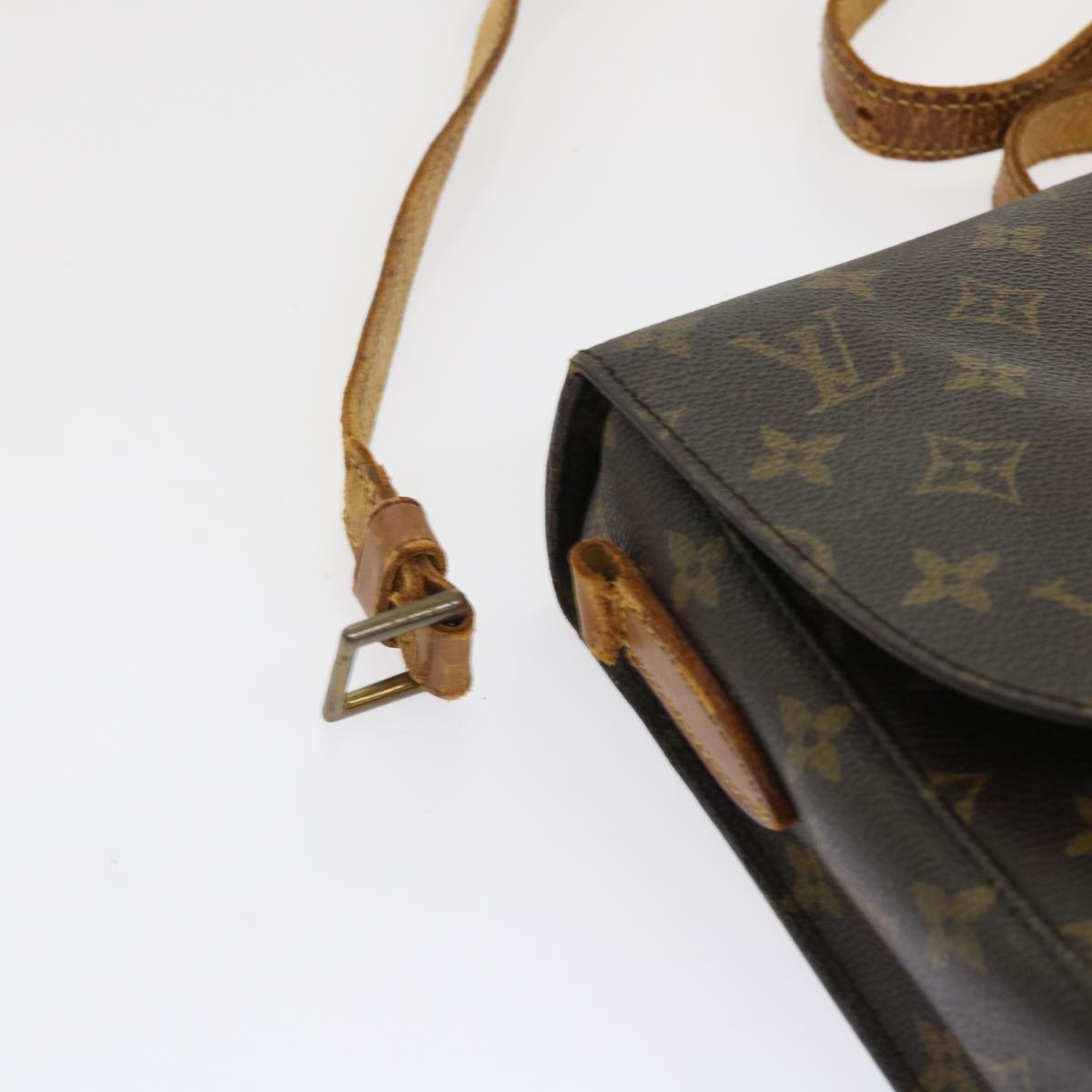 LOUIS VUITTON Monogram Saint Cloud GM Shoulder Bag M51242 LV Auth 47891