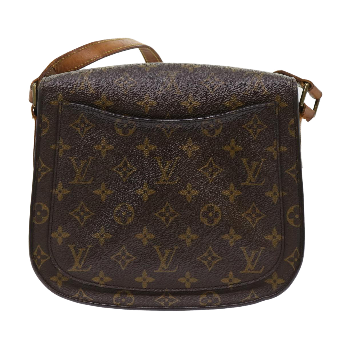 LOUIS VUITTON Monogram Saint Cloud GM Shoulder Bag M51242 LV Auth 47892