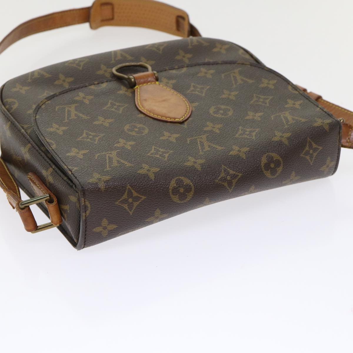 LOUIS VUITTON Monogram Saint Cloud GM Shoulder Bag M51242 LV Auth 47892