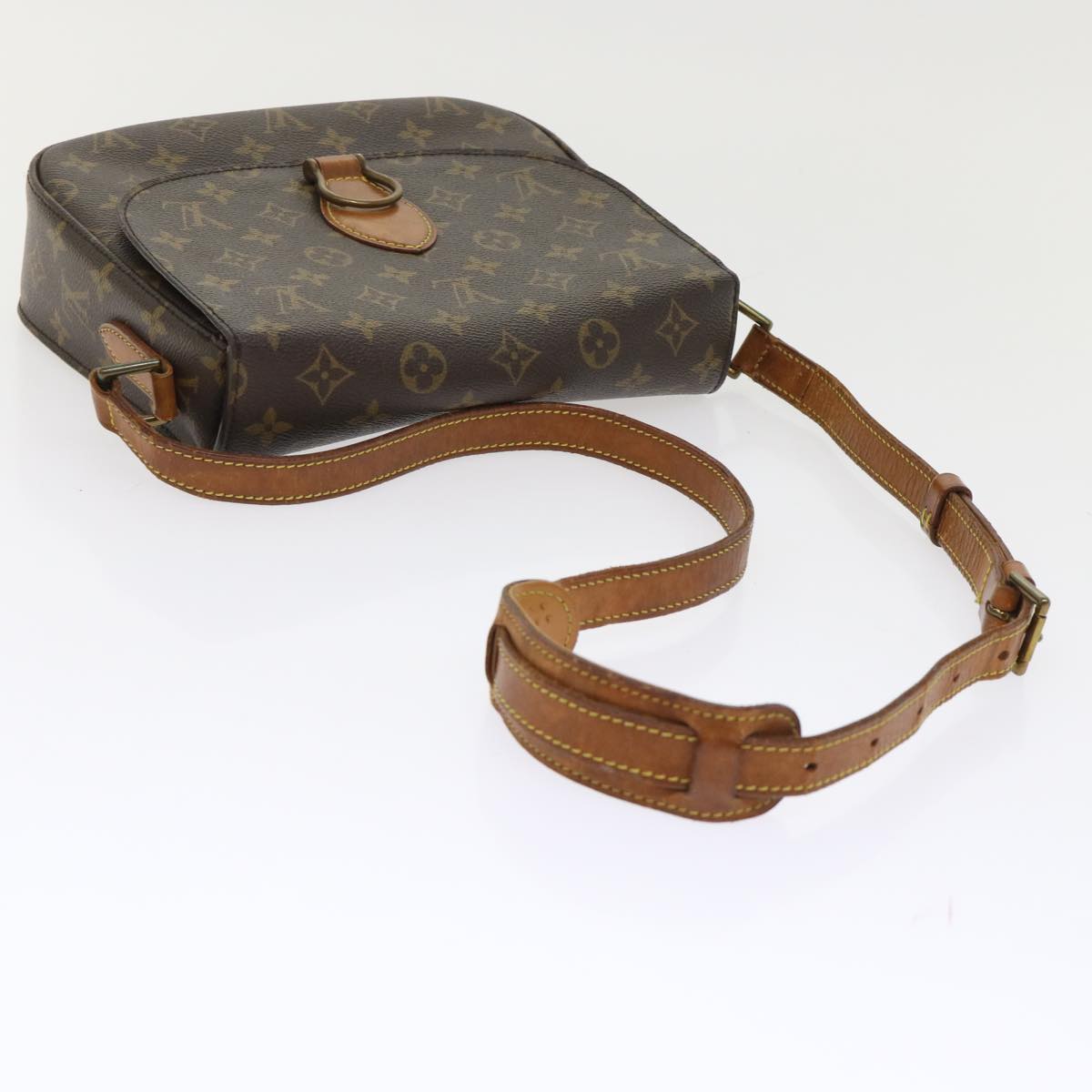 LOUIS VUITTON Monogram Saint Cloud GM Shoulder Bag M51242 LV Auth 47892