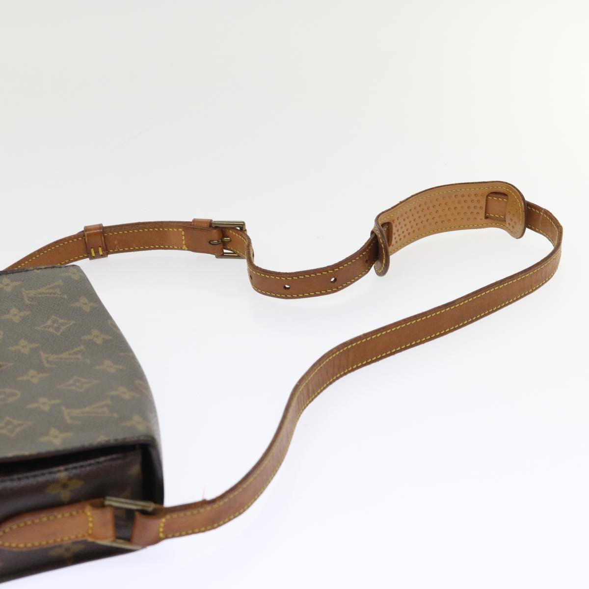 LOUIS VUITTON Monogram Saint Cloud GM Shoulder Bag M51242 LV Auth 47892