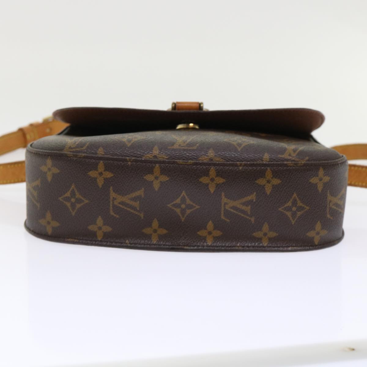 LOUIS VUITTON Monogram Saint Cloud GM Shoulder Bag M51242 LV Auth 47895