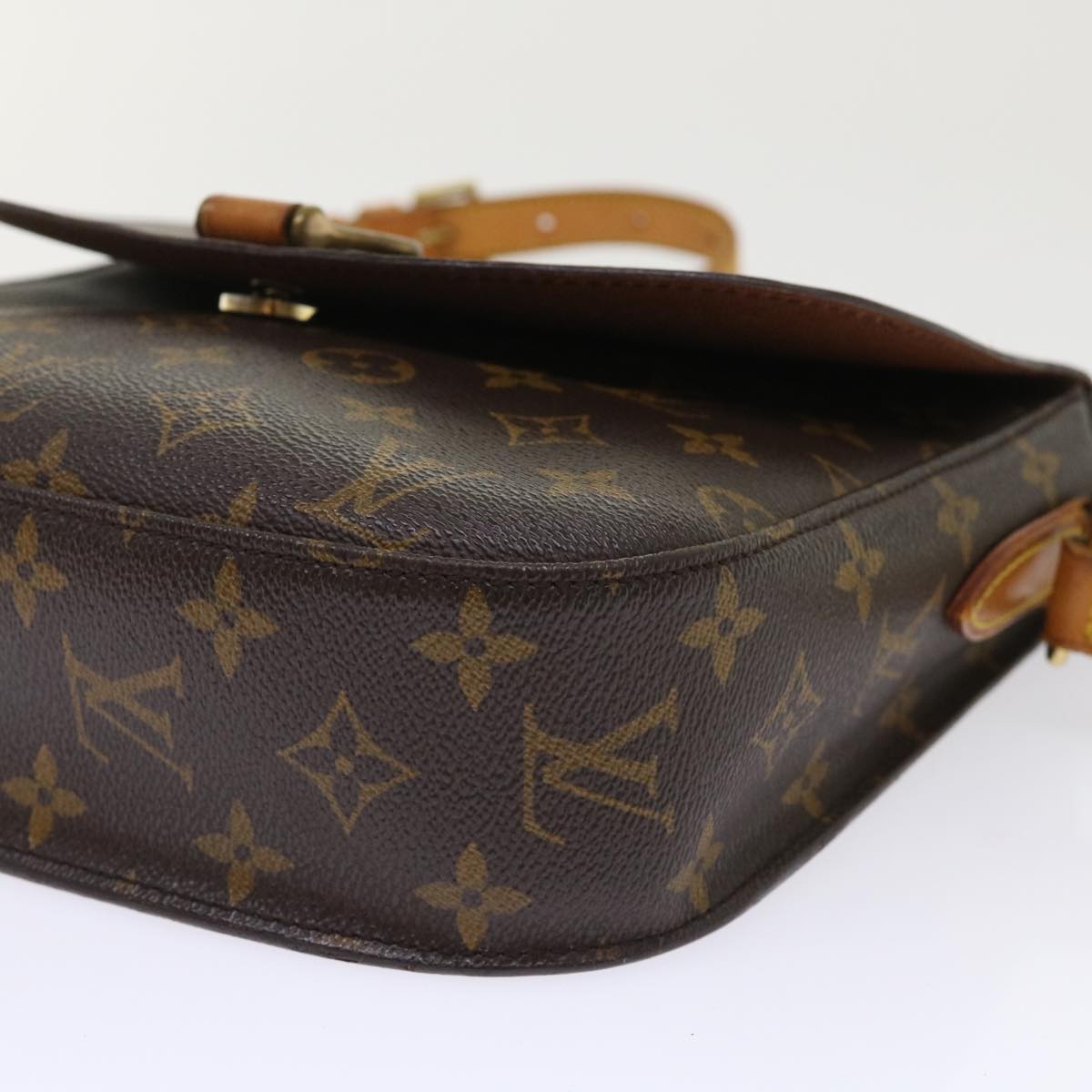 LOUIS VUITTON Monogram Saint Cloud GM Shoulder Bag M51242 LV Auth 47895