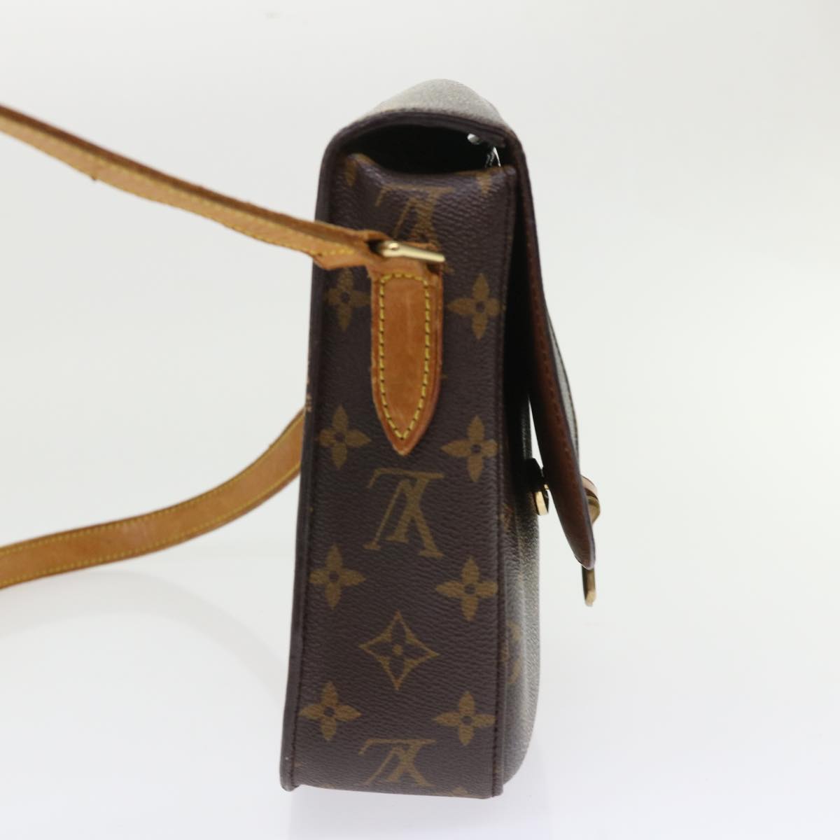 LOUIS VUITTON Monogram Saint Cloud GM Shoulder Bag M51242 LV Auth 47895